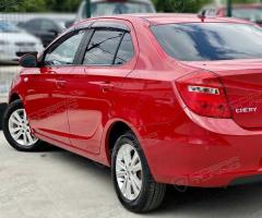 Дефлекторы окон (ветровики) Chery Bonus 3 Sd 2014/A19 Sd 2014 (Чери Бонус) Кобра Тюнинг